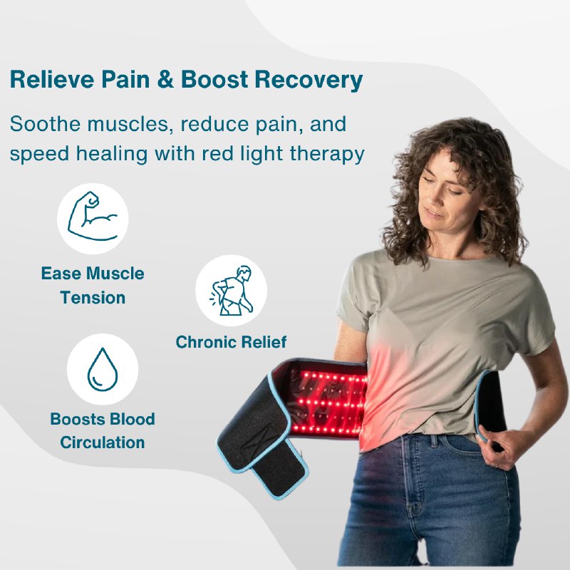 Revitalisse™ Red Pro Light Therapy Belt